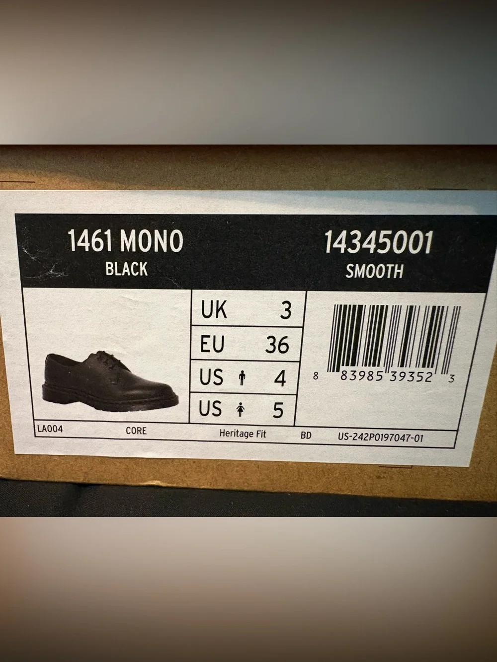 Dr. Martens Smooth leather Oxfords | Mono Black